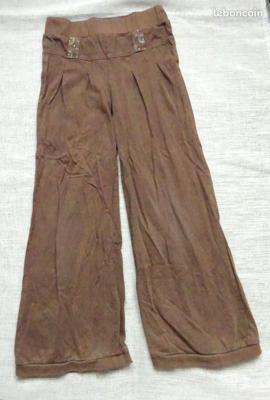 Lot fille 6 ans 1 legging scintillant Tissaia 1 pantalon jambes large Pick Ouic (image 4)