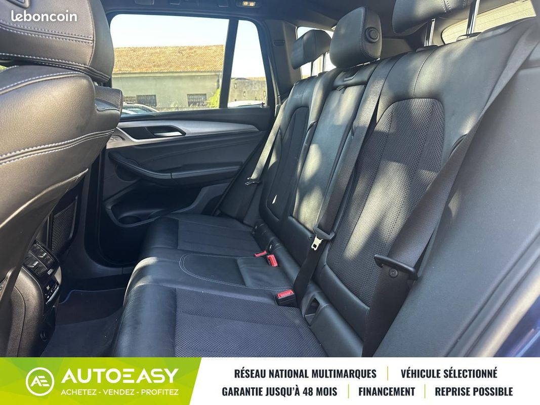 BMW X3 xDrive20dA 190ch M Sport Euro6c (image 12)