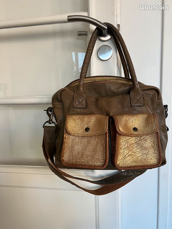 Sac Paul Marius Le Dandy kaki or Accessoires Bagagerie