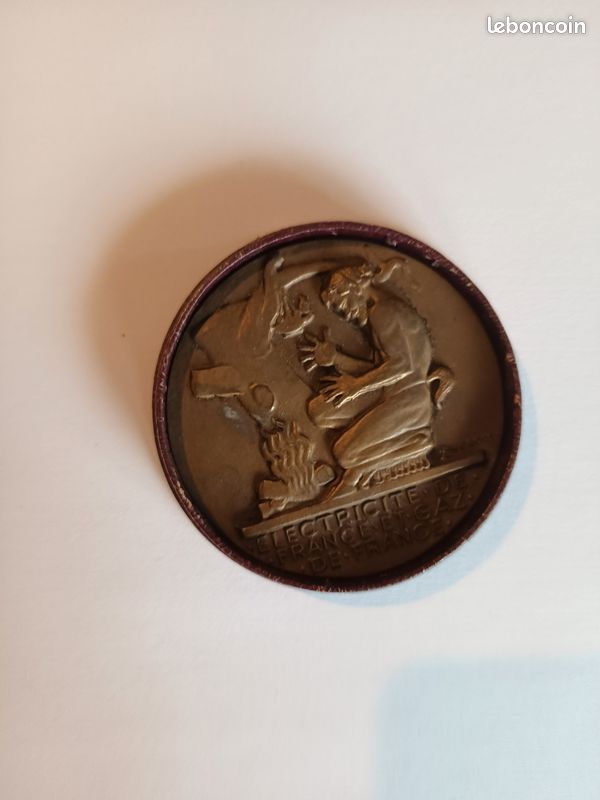 Médaille en bronze massif FO Matière Bronze - Collection