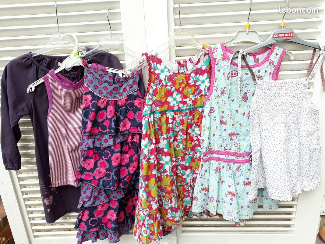 Vêtements fille taille 5 ans - à partir de 4 euros (image 1)
