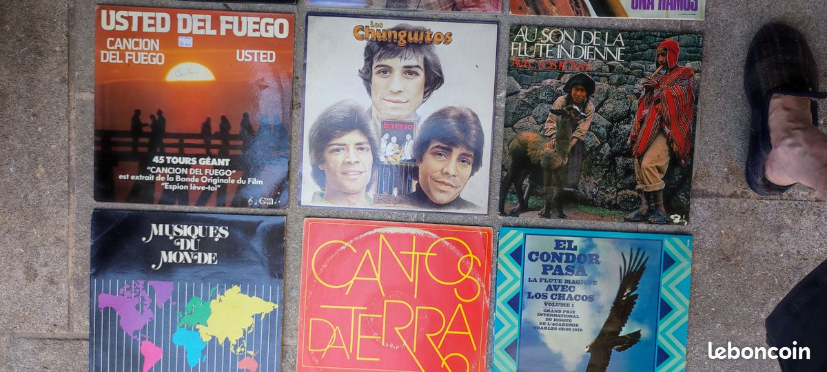 Lot 12 disques vinyls 33t "musiques amérique du sud" (image 3)