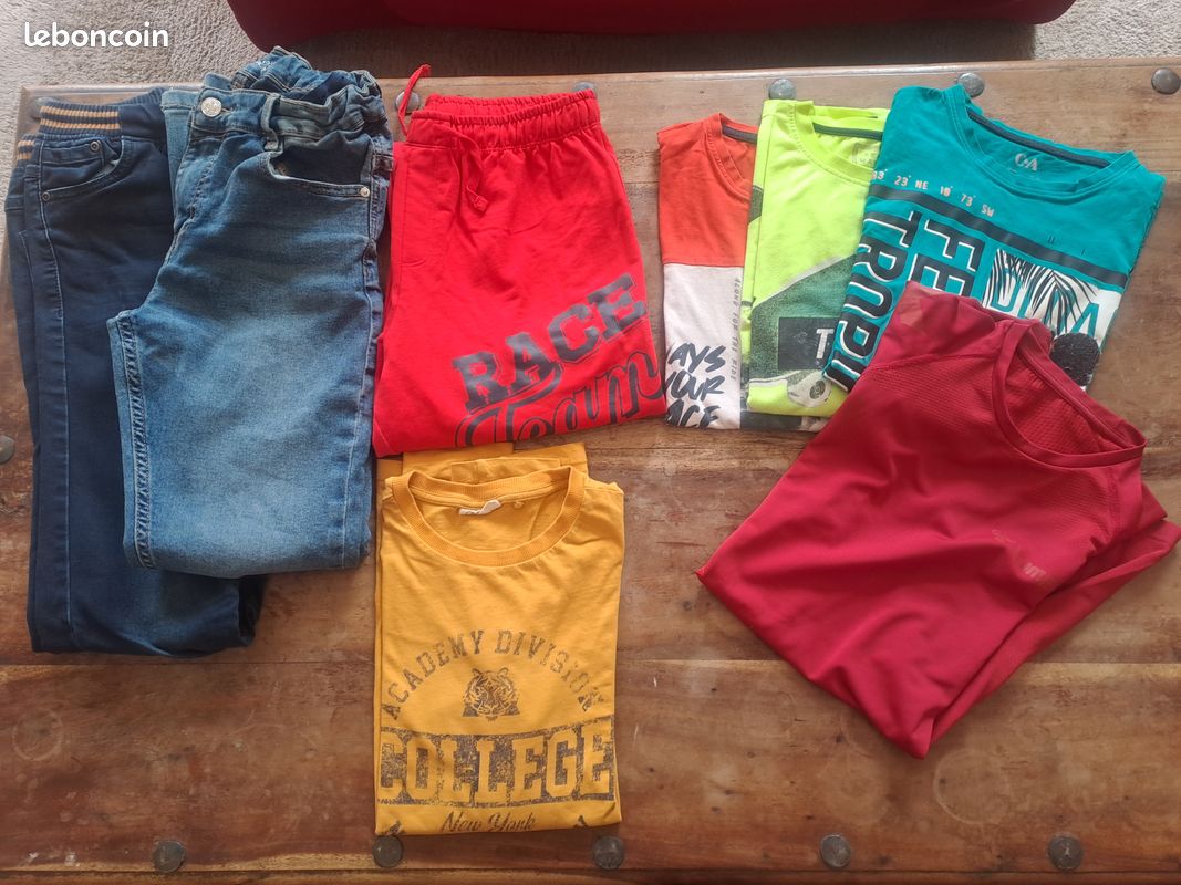 Lot vêtements garçon 13-14 ans (image 1)