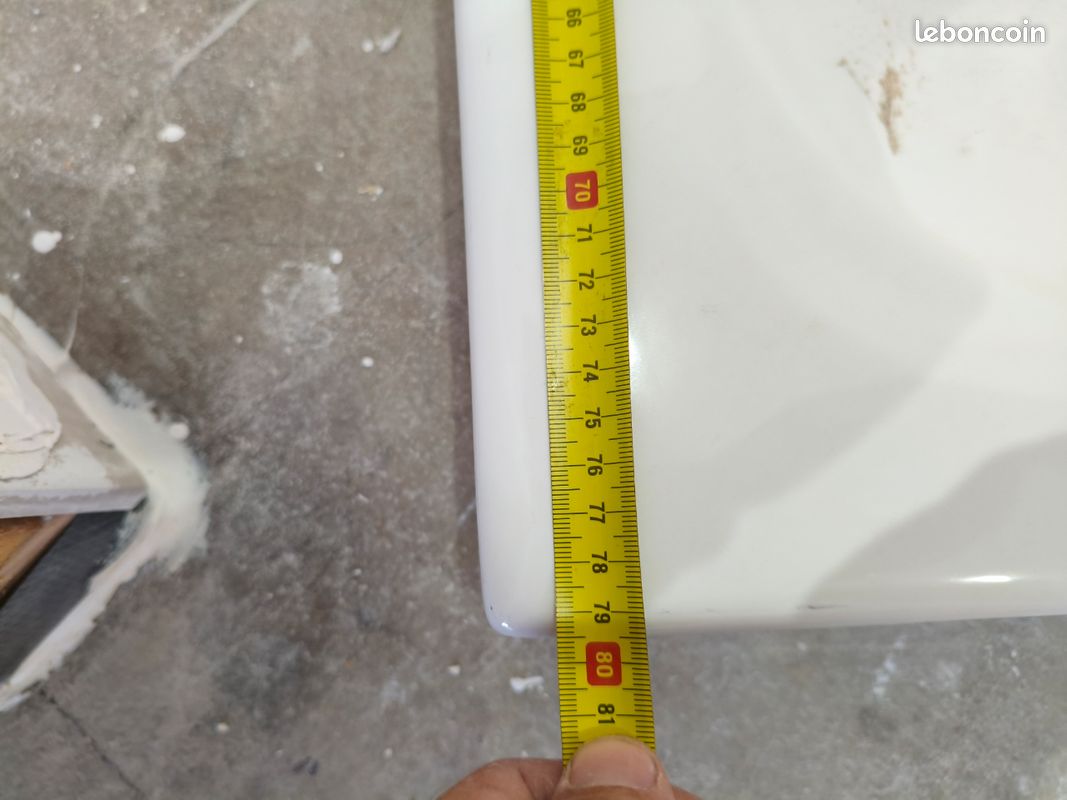Receveur douche 80x80 (image 4)