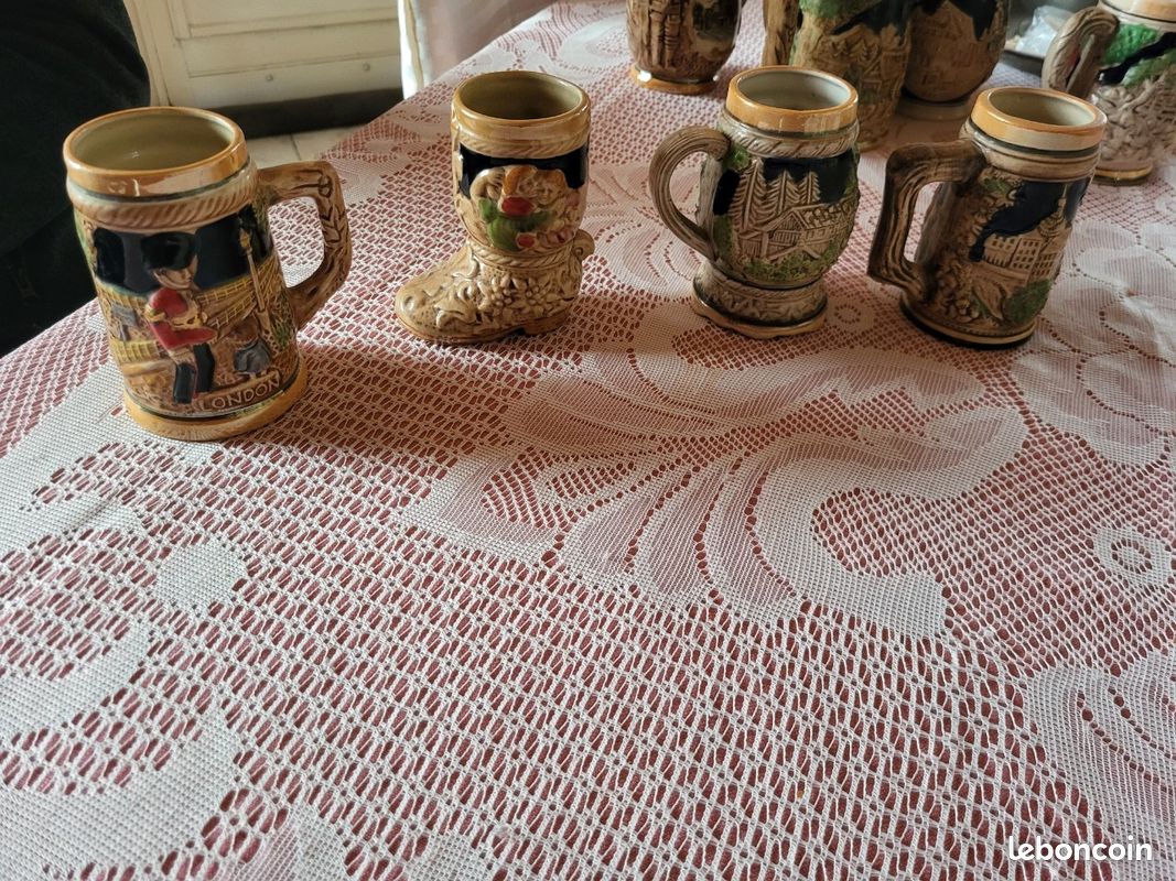 Lot Chopes à bière vintage (image 3)