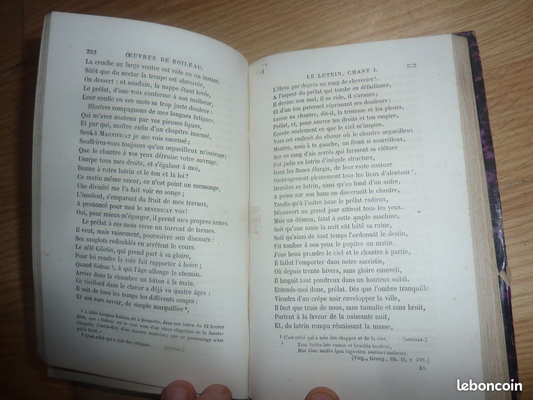 Oeuvres poétiques de Boileau despréaux Charpentier 1865 (image 9)
