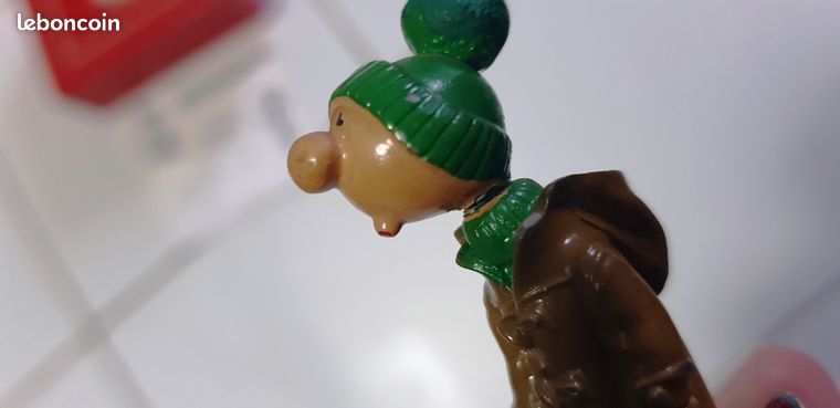 Figurine Pixi Gaston Lagaffe – Duffle Coat – Plomb – 1990 – Numérotée
