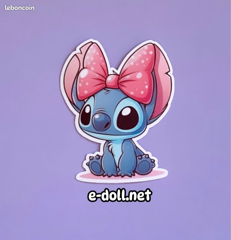 Autocollant Fait Main Stitch Disney - Loisirs créatifs