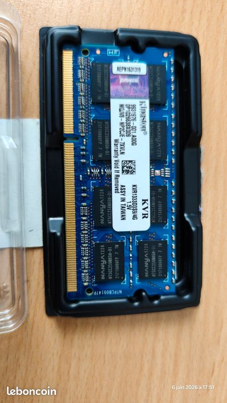 Mémoire ram ddr3 (image 1)
