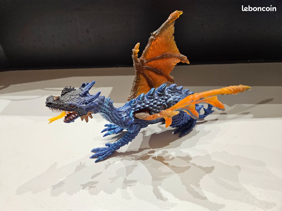 4 dragons articules 15 a 19 cm de hauteur (image 7)