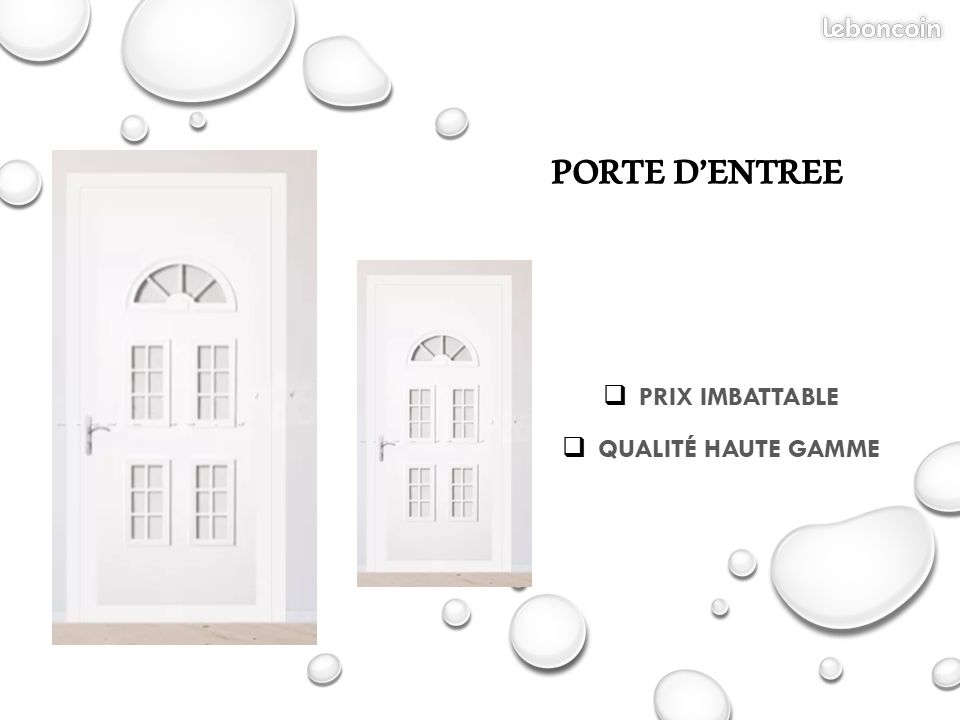 Porte entrée élégante (image 1)