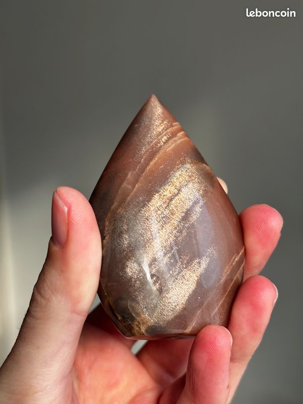 Pierre De Soleil Naturelle - 1,07 Carats - Pièce Rare Et Authentique - Ref P19.161