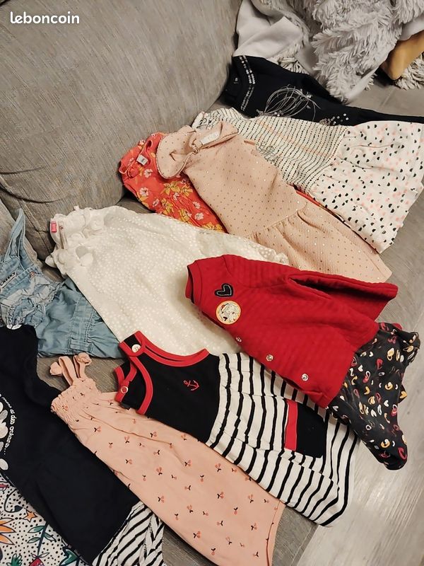 Vêtements fille 12 mois (image 7)