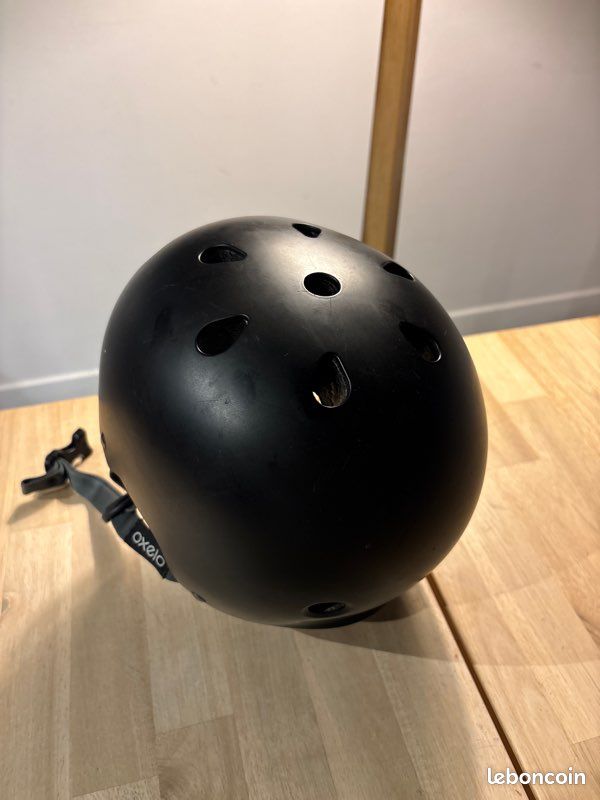 Casque enfant Oxelo Noir 50-54cm - vélo, trottinette, roller (image 2)