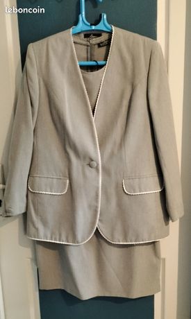 Veste Matelassée Damart Nathalie Andersen - Bleu Clair/blanc, Motif Pied-de-poule, Femme Taille 42