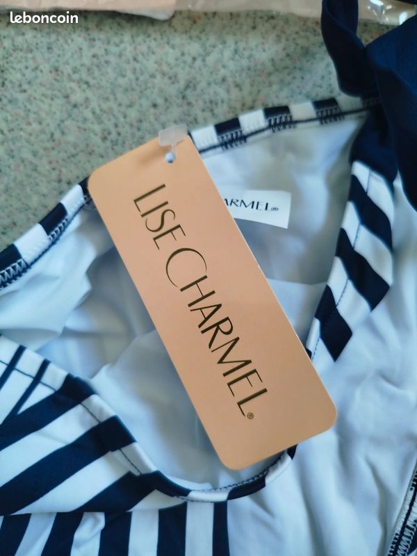 Bas De Maillot De Bain Lise Charmel – Taille 44 – Bleu Encre – Neuf