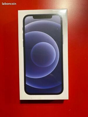 IPhone 12 64go noir Neuf jamais ouvert (image 1)