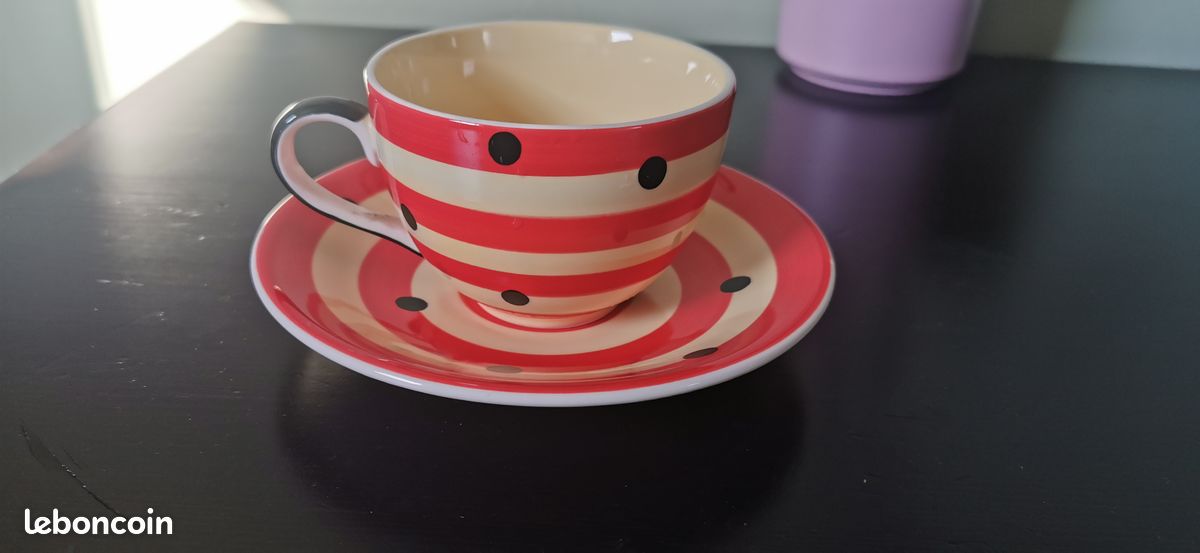 Tasse et son assiette wittard (image 1)