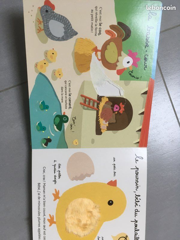 Ma ferme à toucher livre bébé Livres