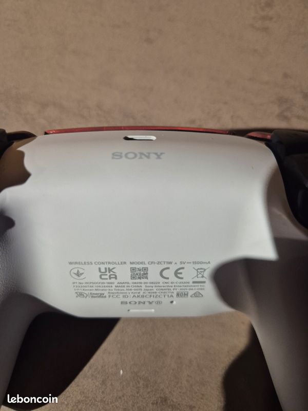 manette PS5 dualsense sony blue caméléon