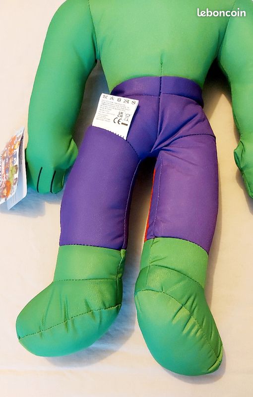 Grande Peluche Hulk (image 3)