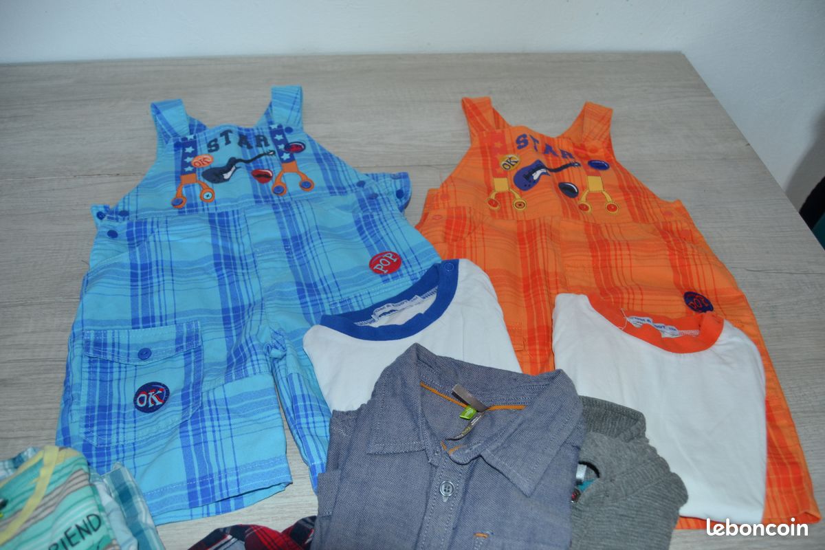 Vêtements garçons 24 mois lot 10 pièces (image 2)