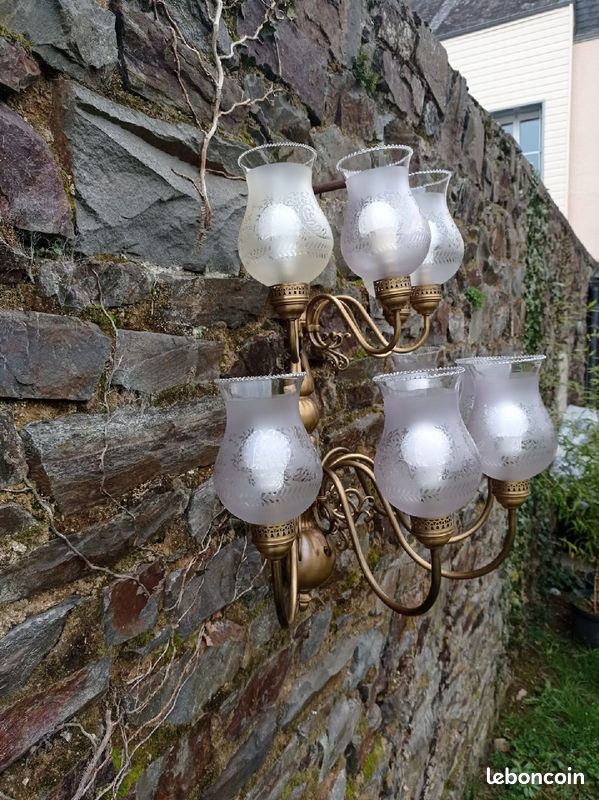 Magnifique paire de grandes appliques style hollandais (image 5)