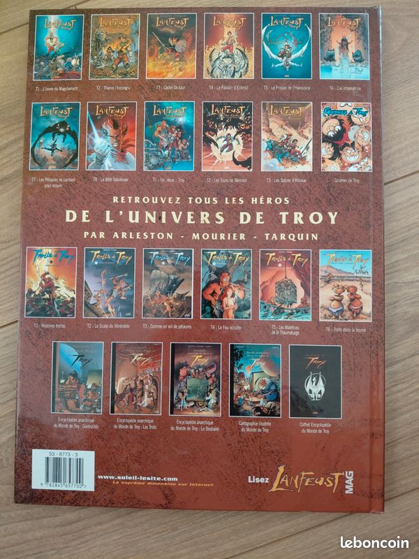 BD Lanfeust des etoiles T3 couverture COLLECTOR (image 2)