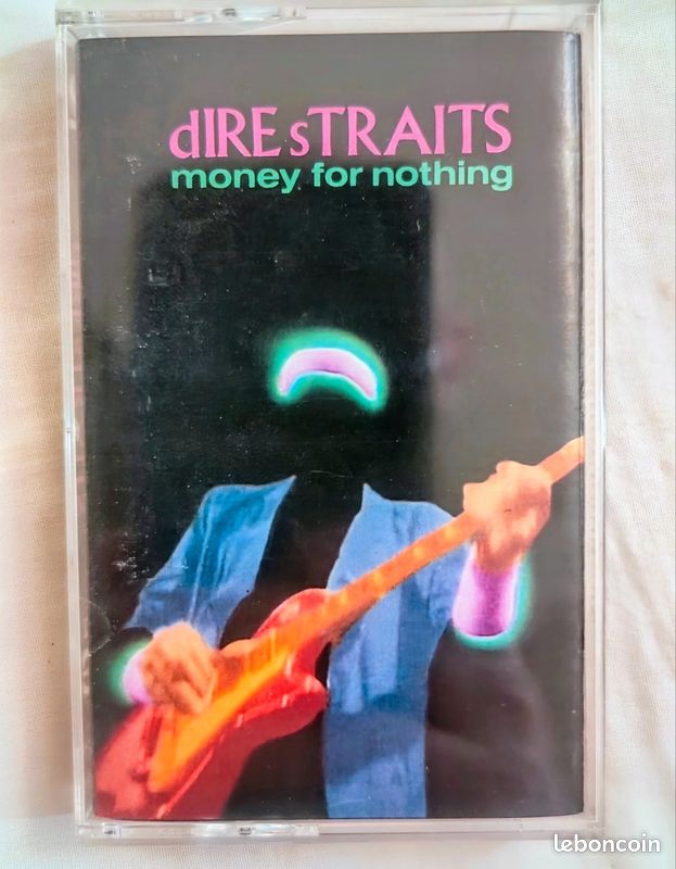 Cassette audio vintage Dire straits money for the nothing (image 1)