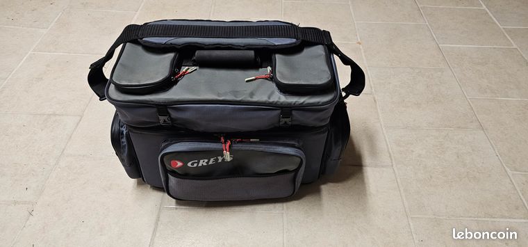 Sac De Pêche Imperméable Gonex - Pour 4 Boîtes 3700, Nombreuses Poches, Bandoulière
