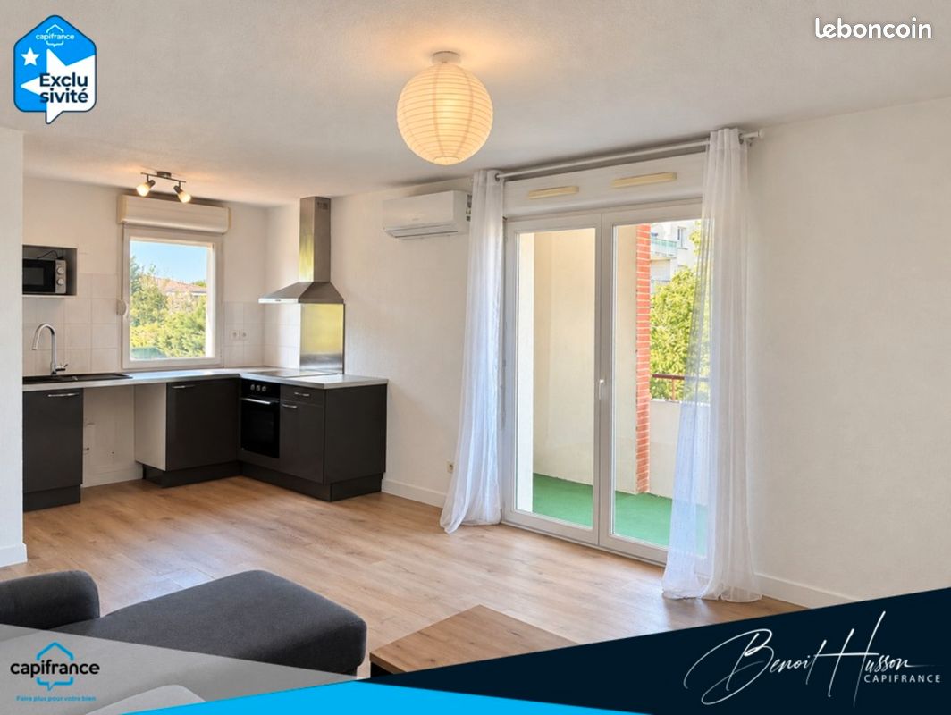 Appartement 2 pièces 44 m² · à Toulouse · 44 m² · 135 000 €