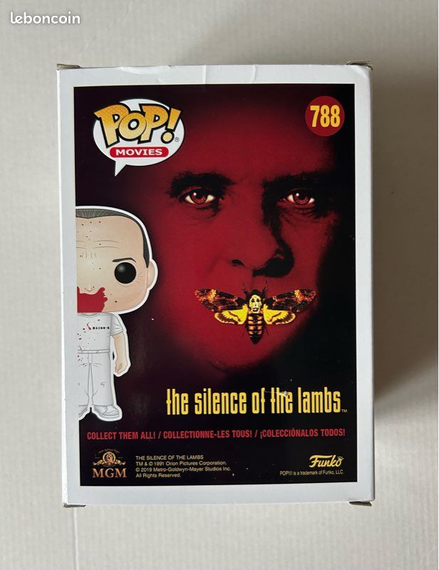 Figurine Funko Pop The silence of the lambs Hannibal Lecter 788