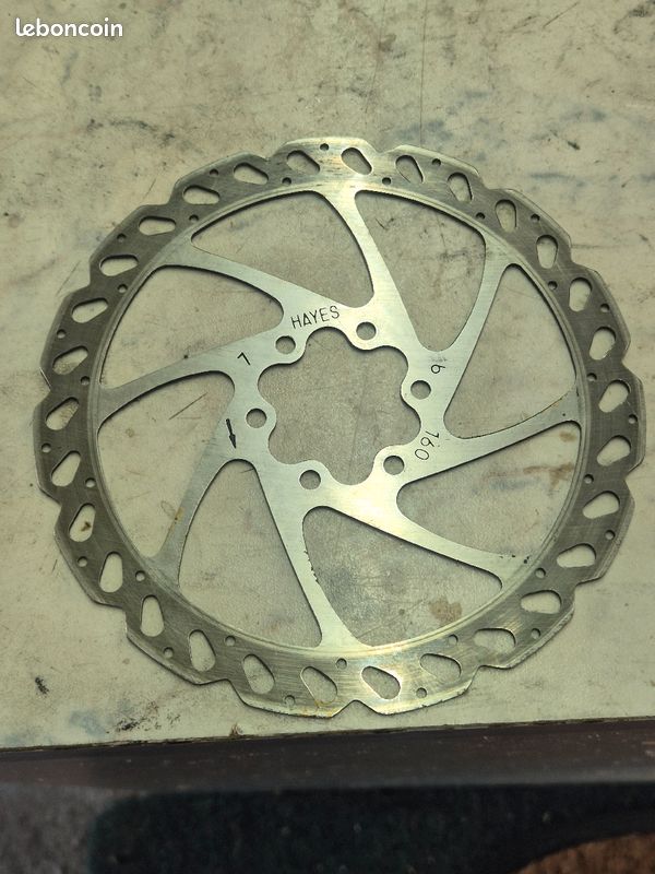 Disque de frein Hayes 160mm pour vélo Vélos