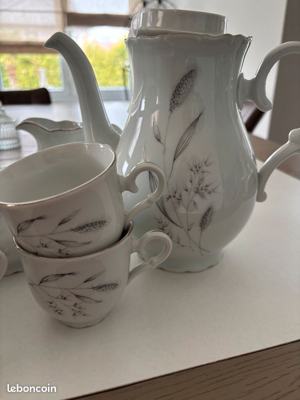 Service à café complet en porcelaine de bohème Carlsbad (image 1)