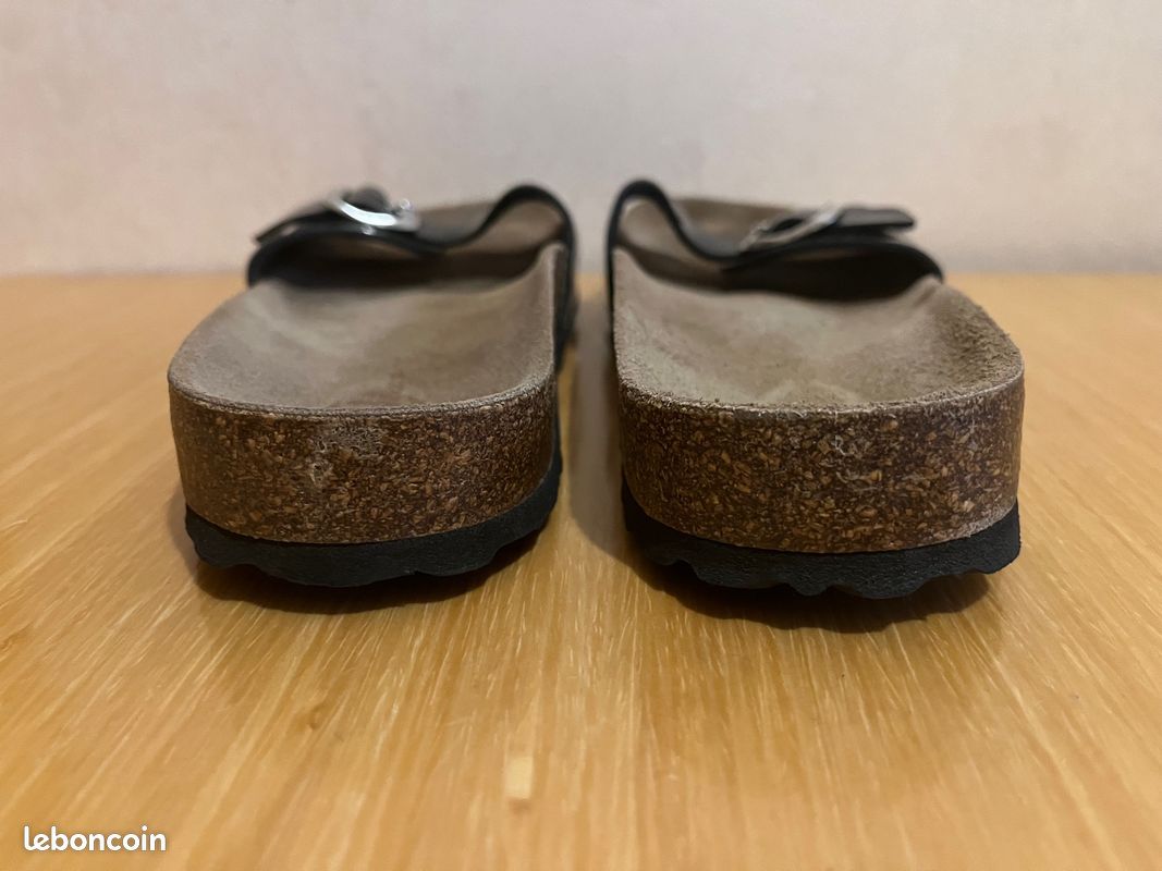 Bata Claquettes Noir, P.39 (image 4)
