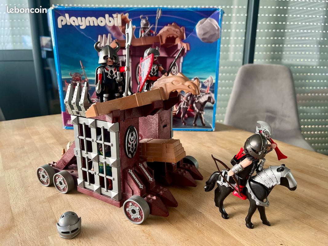 Playmobil Knights 4837 - Catapulte géante et cachot (image 2)