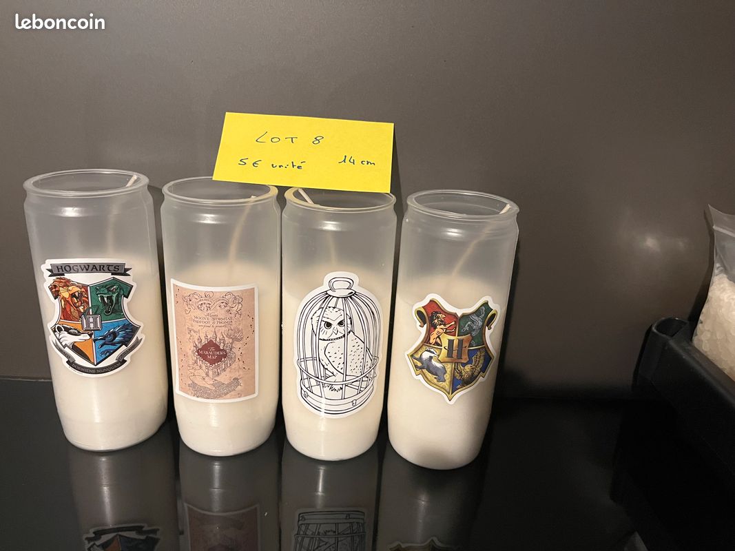 Lot bougie Harry Potter lot 8: 14cm (image 1)