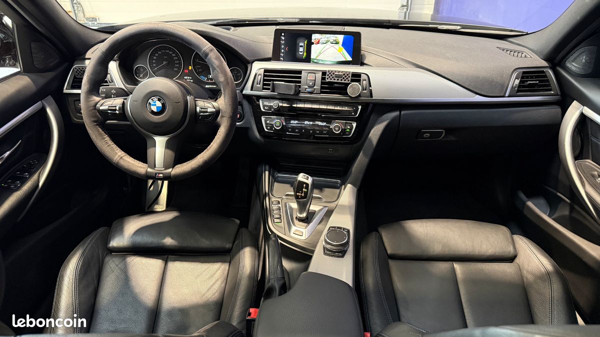 BMW Série 330e 252ch M Sport - Stage 2 - Éthanol - Suivi complet - Caméras 360 - Toit ouvrant - Harman Kardon - Apple CarPlay - Affichage tête haute - 390 ch (image 15)