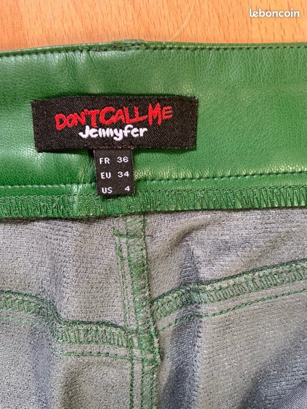 Pantalon Cuir Synthétique taille 36 Jennyfer (image 8)
