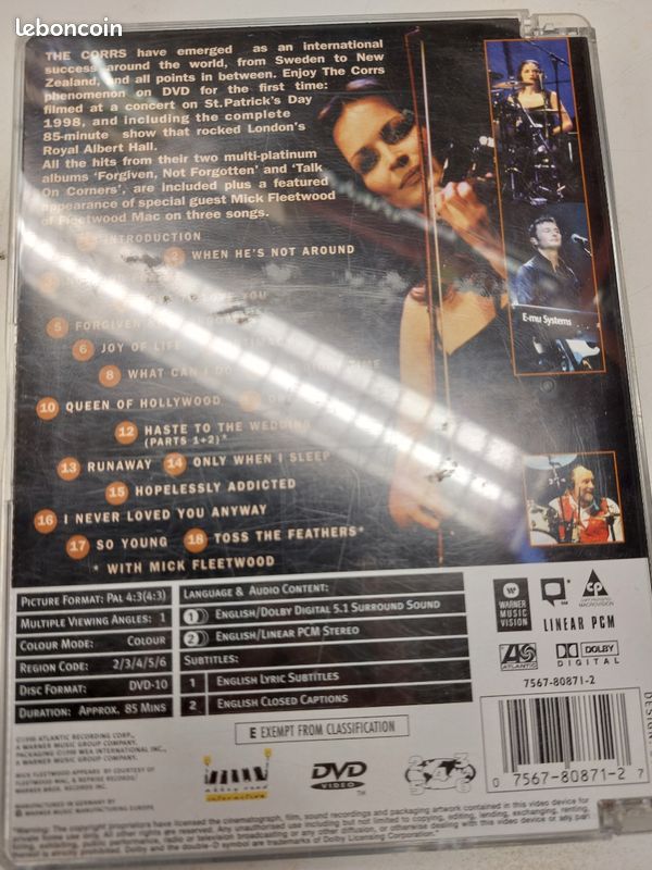 Dvd The Corrs (image 2)