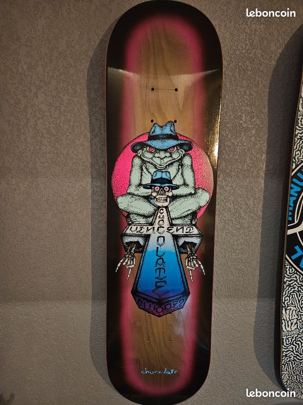 Skateboard Vault Fibreflex Vintage 23'' – État Neuf – Fabriqué Aux USA