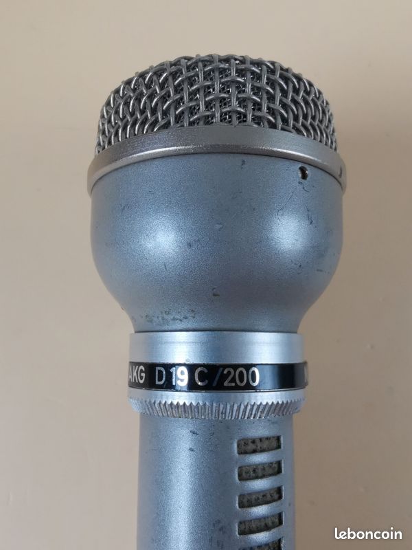 Micro vintage AKG D19C bonne réponse (image 4)