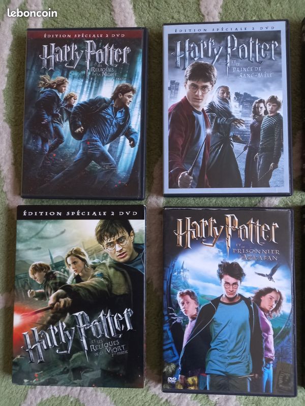 LOT de 11 DVD HARRY POTTER dont 3 COFFRETS de 2 DVD Editions Spéciales TARIFS à l'unité de 6 à 10 euros INFOS dans DESCRIPTIF OFFRE SPECIALE pour l'achat du LOT / bobp (image 3)