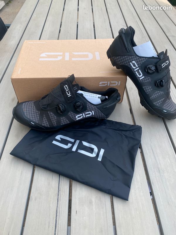 SIDI AERON NOIR – Taille 43 – Excellent état – 1 seule sortie (image 1)