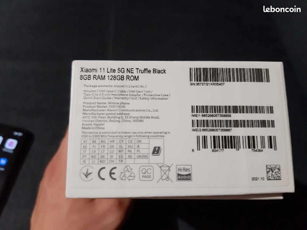 Téléphone portable Xiaomi 11 5G (image 6)