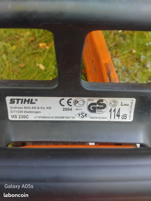 Tronçonneuse stihl MS 230 C (image 3)