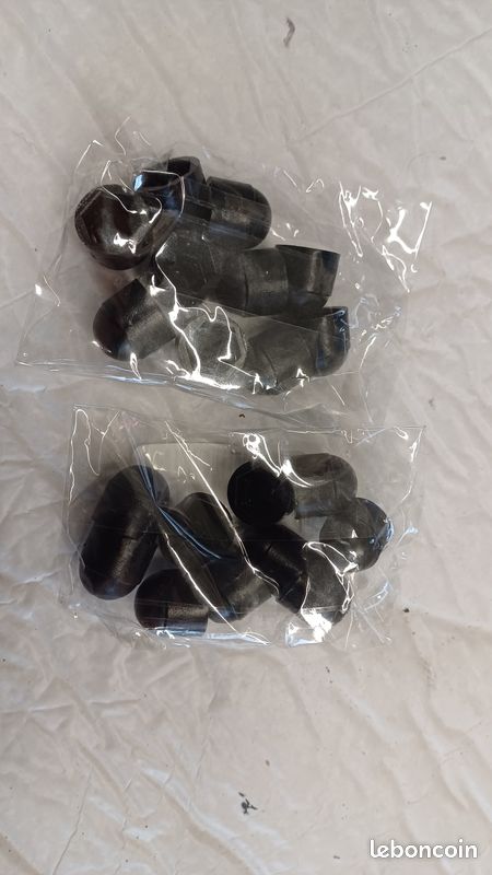 Lot de cache vis tête hexagonale M6 (clé 10) (image 1)