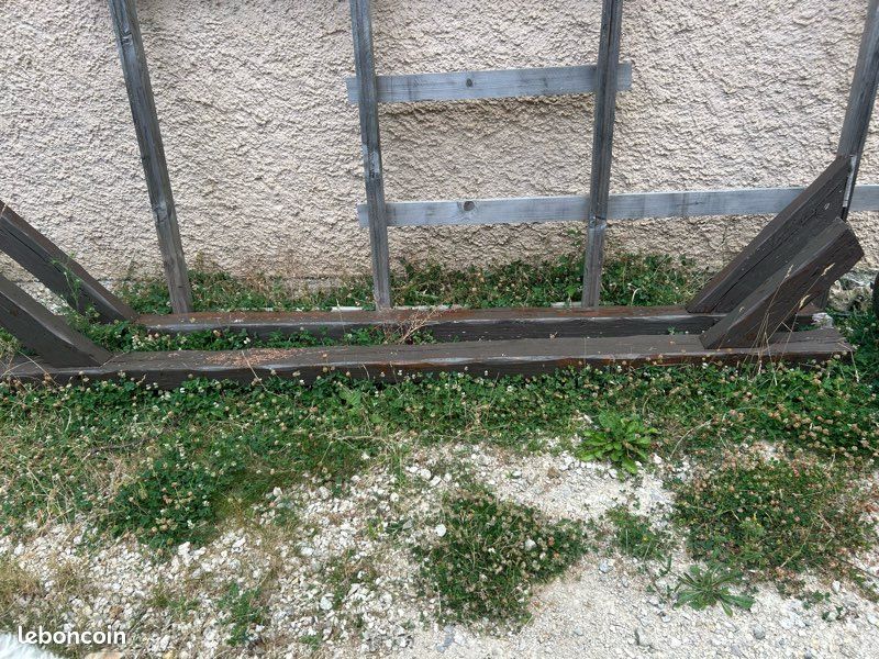 2 poutres en bois massif pour terrasse ou charpente (image 3)
