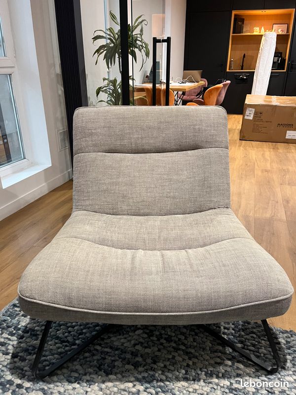 Lot de 2 fauteuils design La Redoute – très bon état (image 2)