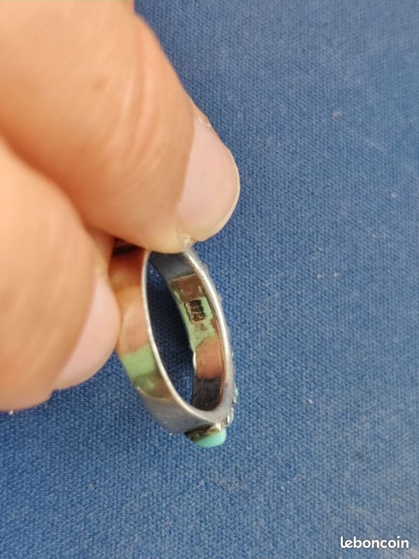 Bague Ancienne Argent Massif 925, Jonc Alliance Créateur, Style Dôme, Taille 61